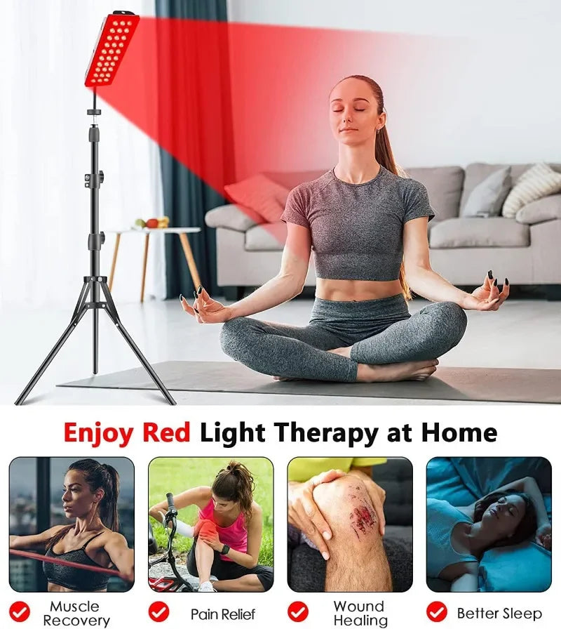 Red Light Therapy Lamp 660nm 850nm Full Body Infrared Device – HWY PT ...
