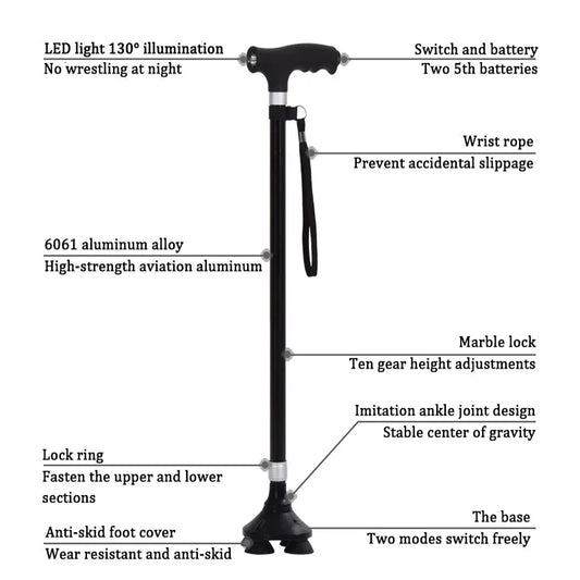 Adjustable Walking Stick