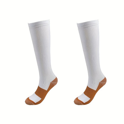 Copper Compression Socks 20-30 mmHg Knee High for Men and Women