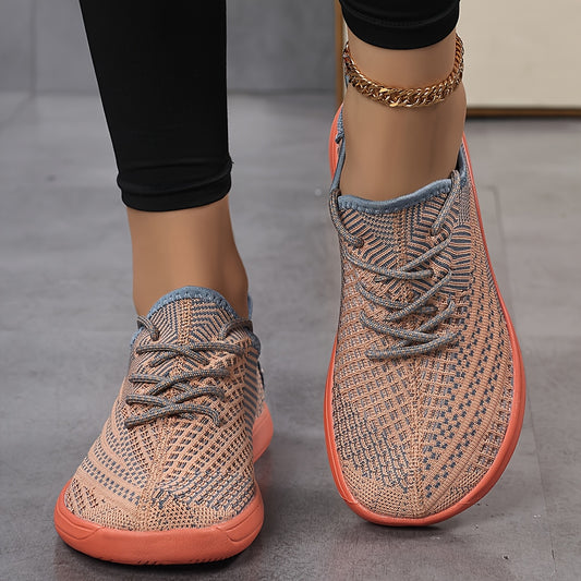 Women Wide Width Flat Sneakers Casual All Season Shoes