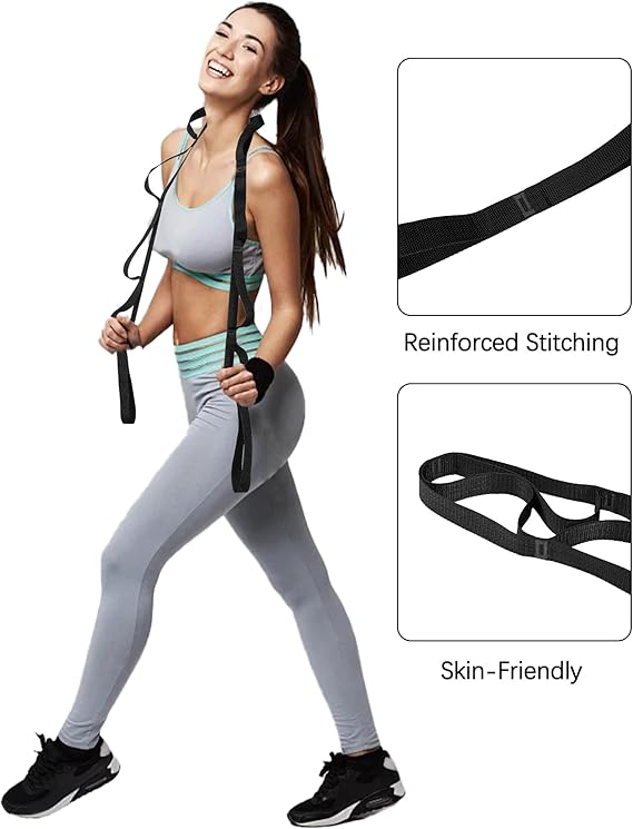 Loop Yoga Stretching Strap for Physical Therapy