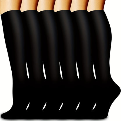 Copper Compression Socks 20-30 mmHg Knee High for Men and Women