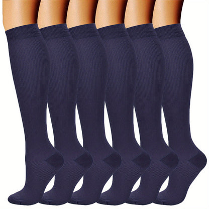 Copper Compression Socks 20-30 mmHg Knee High for Men and Women