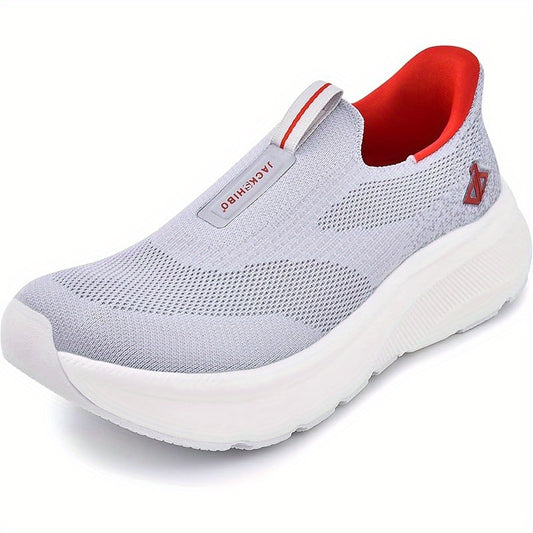 Men Hands Free Slip In Sneakers Wide Toe Zero Drop Cushioned