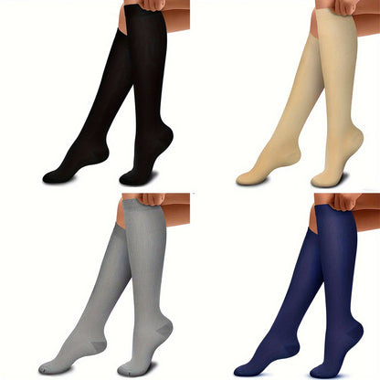 Copper Compression Socks 20-30 mmHg Knee High for Men and Women
