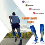 Graduated Compression Socks 20-30 mmHg – Wide Fit, Breathable
