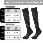 Graduated Compression Socks 20-30 mmHg – Wide Fit, Breathable