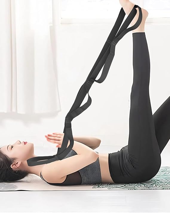 Loop Stretching Resistance Strap for Exercise and Flexibility