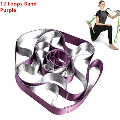 Yoga Stretch Strap 12-segment