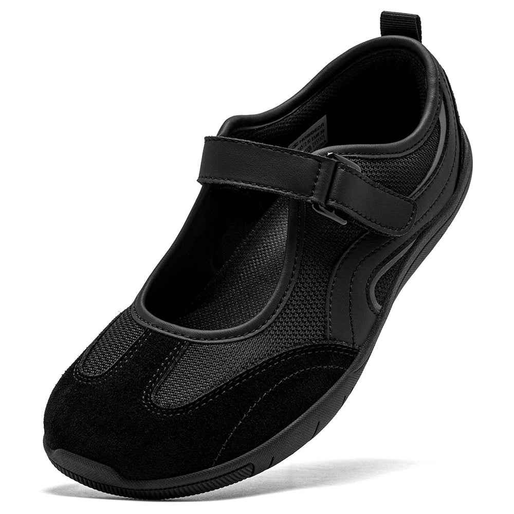 Wide Barefoot Mary Jane Shoes