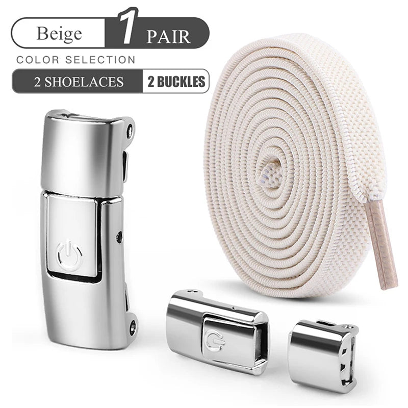 No Tie Elastic Shoelaces