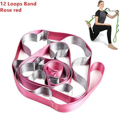 Yoga Stretch Strap 12-segment