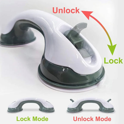 Suction Shower Grab Bars for Elderly & Bathroom Safety