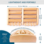 Wooden Foot Massage Roller