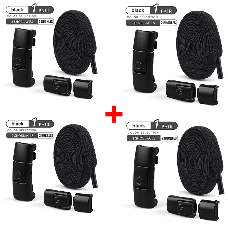 No Tie Elastic Shoelaces