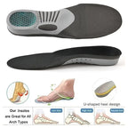 Orthotic Arch Support Insoles – Cushioned Heel and Metatarsal Pad