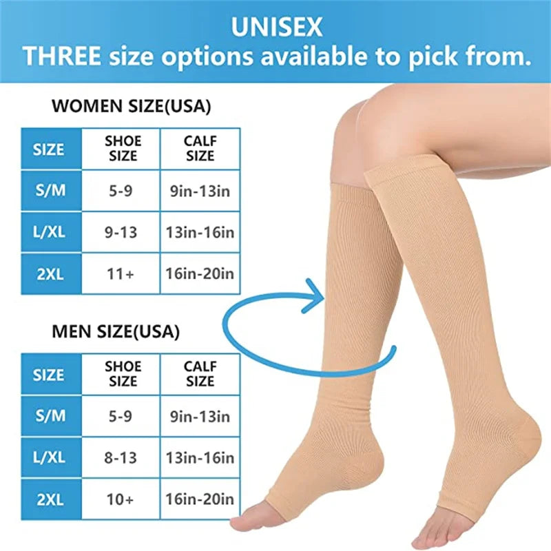 Toeless Compression Socks