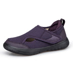 Women's Wide Fit Walking Sneakers – Breathable, Cushioned Sole