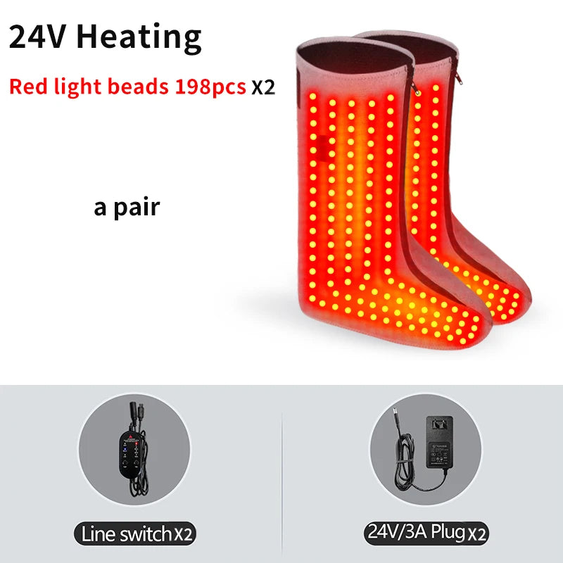 Heated Foot Massager Boots