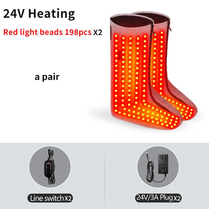 Heated Foot Massager Boots