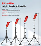 Red Light Therapy Lamp