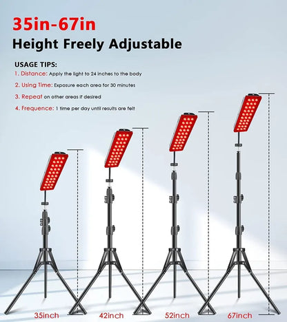 Red Light Therapy Lamp
