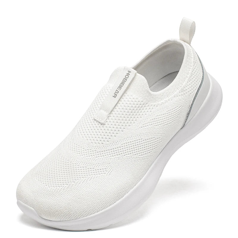 Wide Toe Slip On Running Shoes