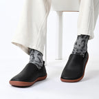 Wide Toe Leather Shoes