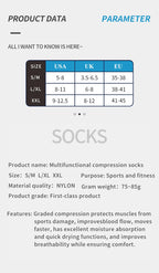Zipper Knee High Compression Socks – Easy On-Off Design, Graduated Support