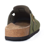 Women Cork Leather Clogs