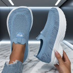 Wide Fit Thick Sole Mesh Sneakers for Men and Women