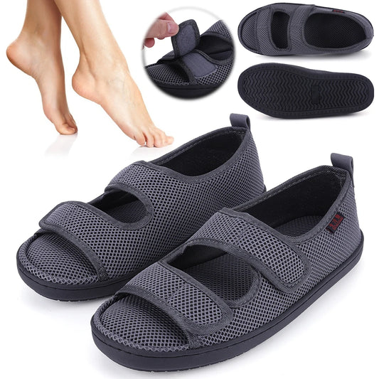Diabetic Sandals Adjustable Hook & Loop