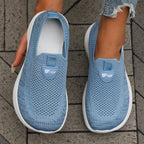 Wide Fit Thick Sole Mesh Sneakers for Men and Women