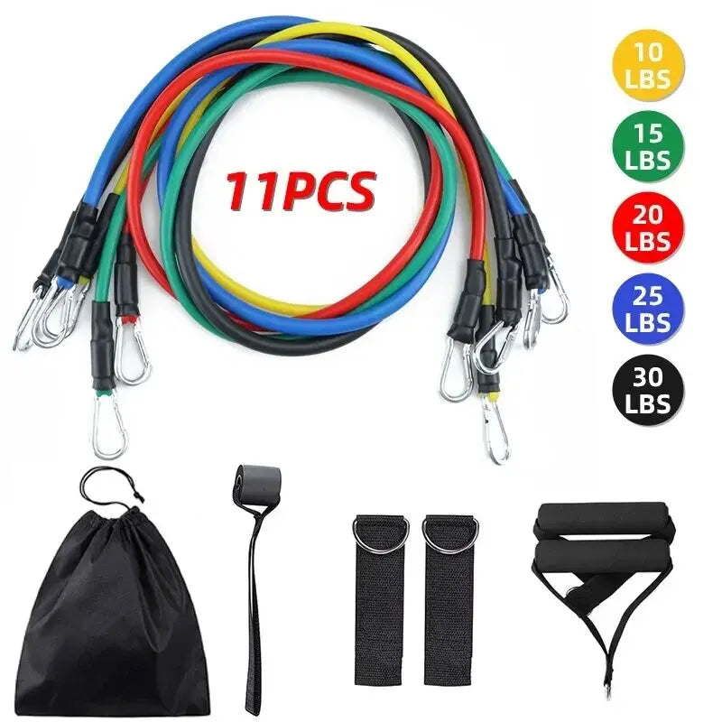 Resistance Bands Training Set of 11