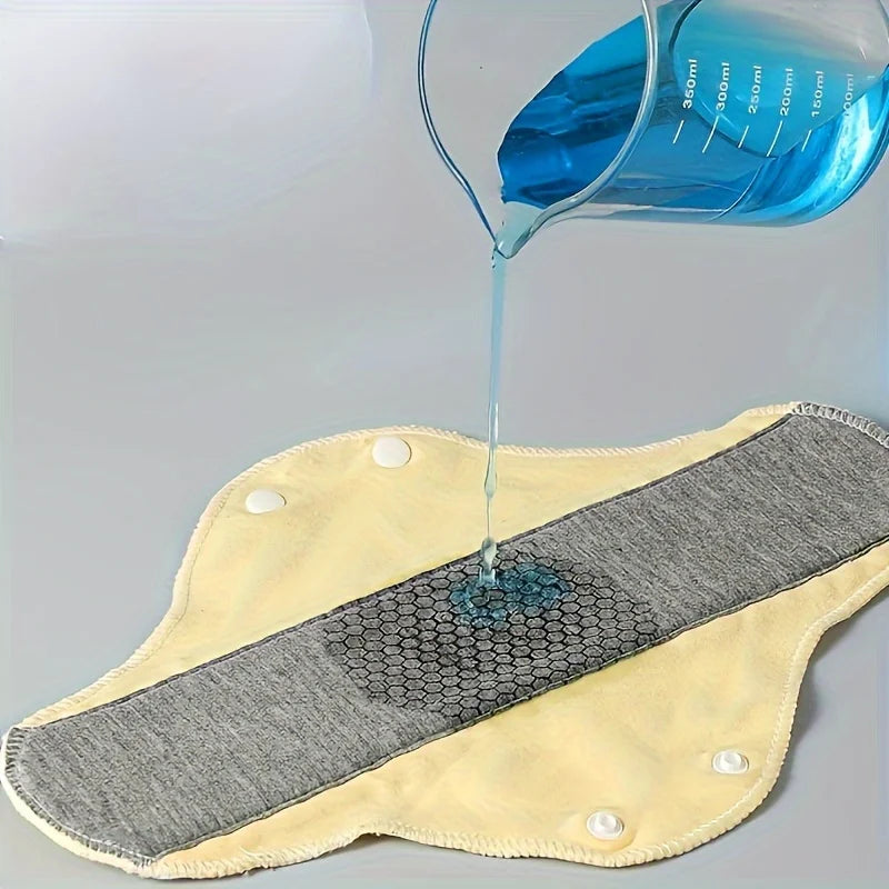 Leak Resistant Washable Incontinence Pads