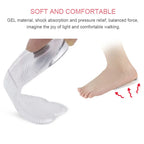 Magnetic Silicone Gel Heel Insoles - Shock-Absorbing Comfort