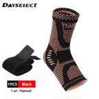 Copper Compression Ankle Support Sleeve for Foot & Ankle Comfort