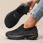 Wide Fit Thick Sole Mesh Sneakers for Men and Women