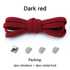 No Tie Elastic Shoelaces
