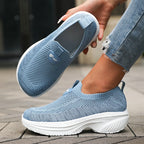 Wide Fit Thick Sole Mesh Sneakers for Men and Women
