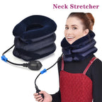 Inflatable Air Neck Support Pillow – Adjustable Fit
