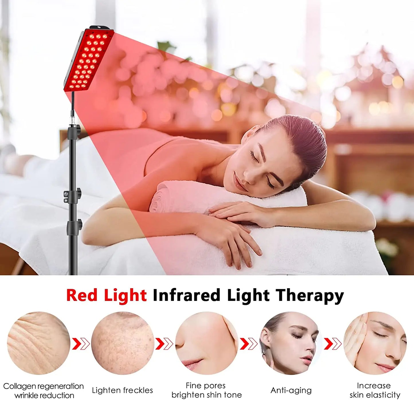 Red Light Therapy Lamp