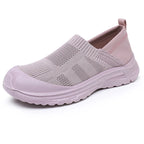 Women Slip On Mesh Shoes Breathable Anti Slip Summer Flats