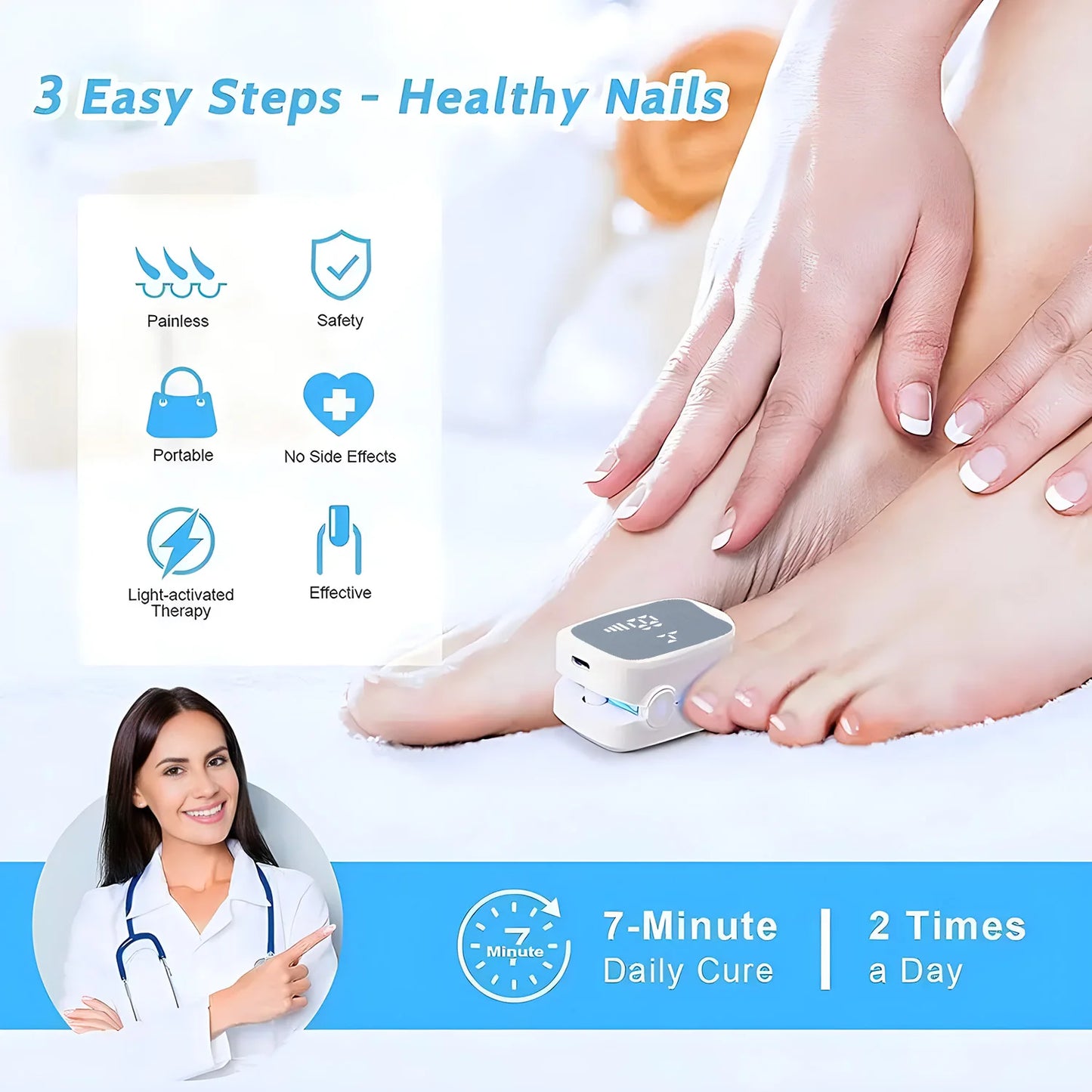 Nail Fungus LED Treatment
