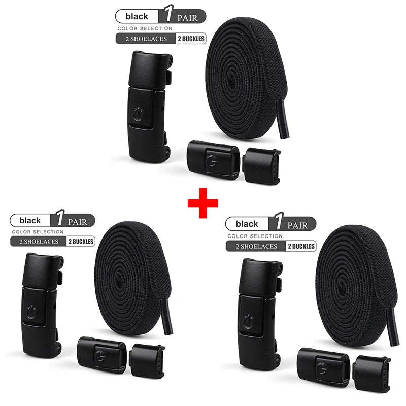 No Tie Elastic Shoelaces