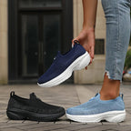 Wide Fit Thick Sole Mesh Sneakers for Men and Women