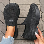 Wide Fit Thick Sole Mesh Sneakers for Men and Women