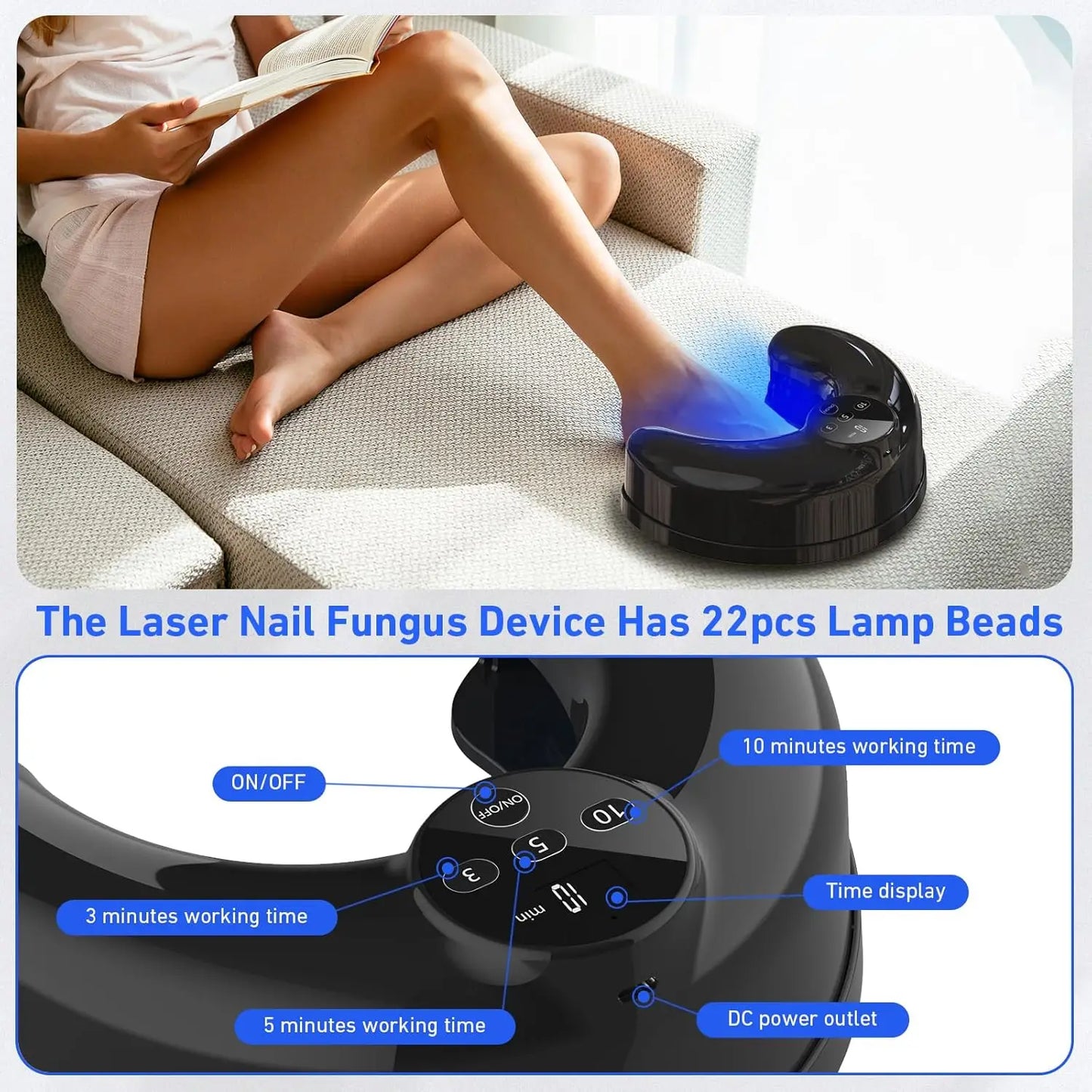 Blue Light Anti Fungal Laser