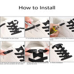 No Tie Elastic Shoelaces