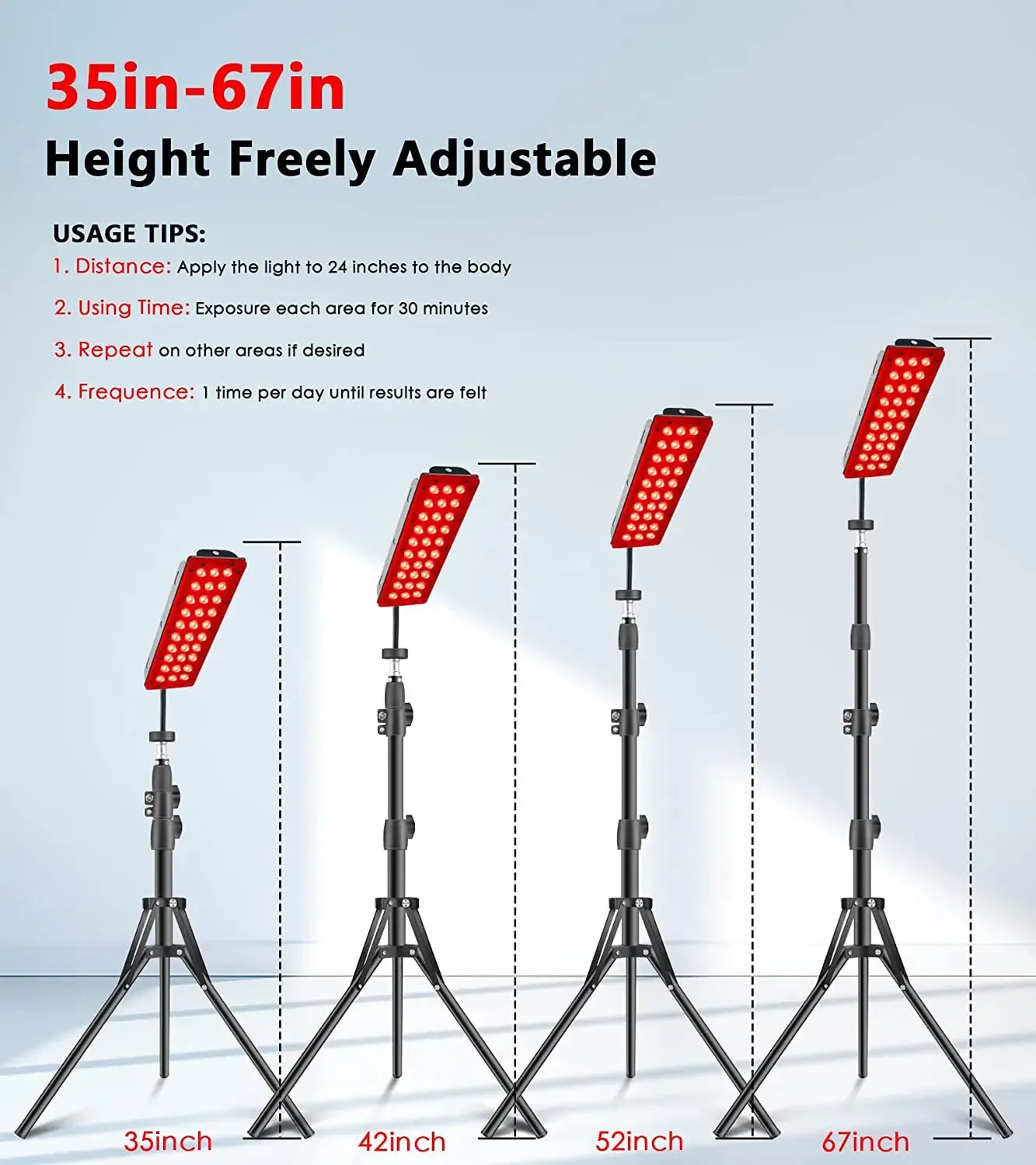 Red Light Therapy Lamp